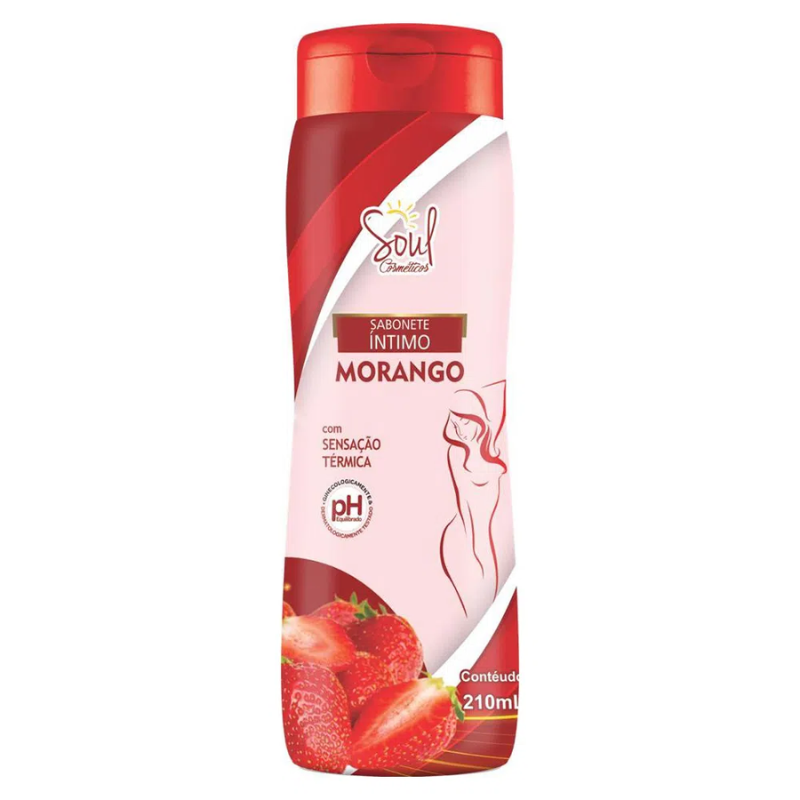 Sabonete Íntimo Morango 210ml Soul